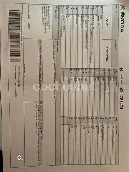 Blanco Usado 2017 Skoda Superb Active Familiar | 20.000 € (Caro) - Imagen 1/4