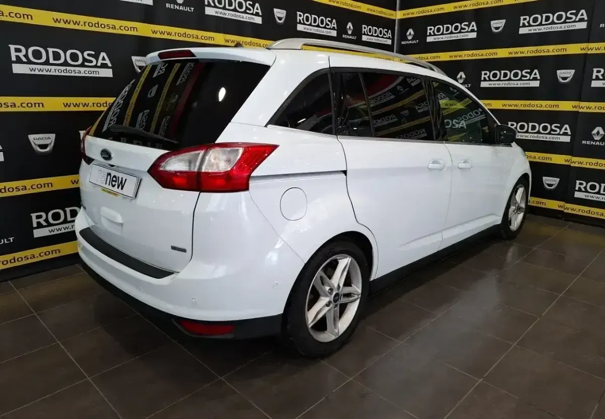Usado Ford C-MAX Titanium 125 CV (91 kW) 2017 Blanco Monovolumen