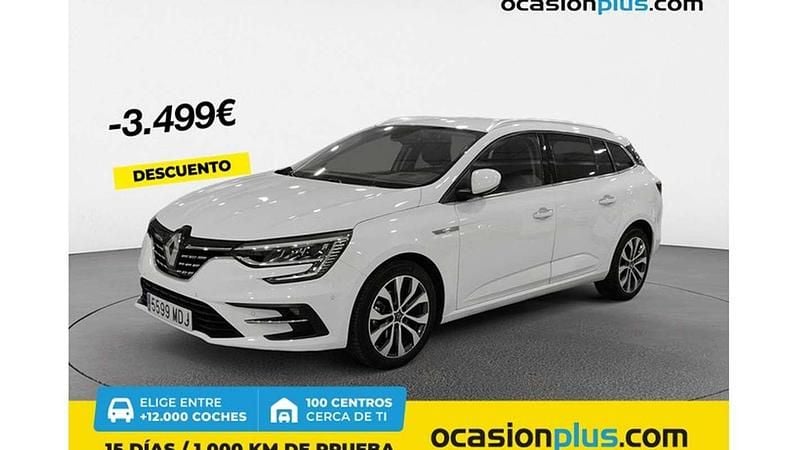Blanco Usado 2023 Renault Mégane GrandTour Techno Familiar | 16.228 € (Buen precio) - Imagen 1/4