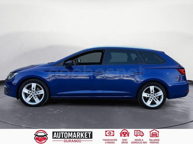 Usado Seat Leon FR 150 CV (110 kW) 2018 Azul Familiar