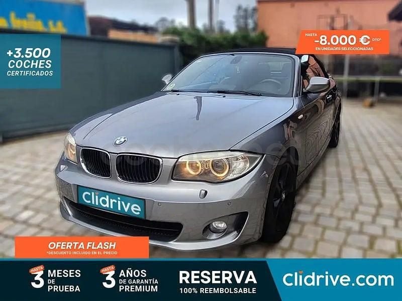 Usado BMW 120 Cabriolet 177 CV (130 kW) 2011 Gris / plata Descapotable