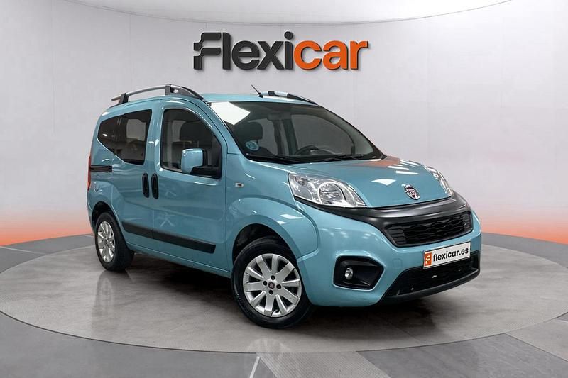 Azul Usado 2018 Fiat Qubo Lounge Monovolumen | 8490 € (Buen precio) - Imagen 1/4