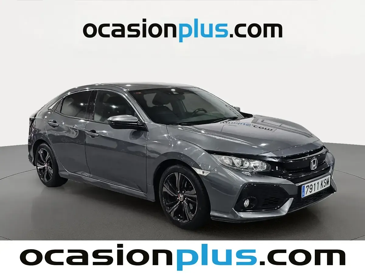 Usado Honda Civic Elegance 129 CV (94 kW) 2018 Gris