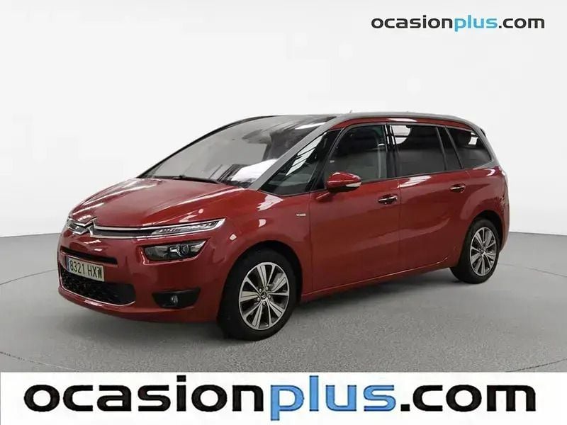 Rojo Usado 2014 Citroën Grand C4 Picasso Exclusive Monovolumen | 9450 € (Precio justo) - Imagen 1/4