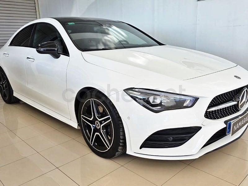 Usado Mercedes CLA200 150 CV (110 kW) 2020 Blanco Berlina
