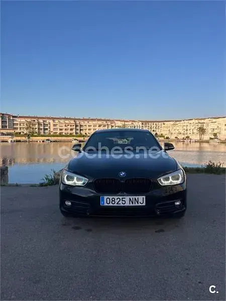Usado BMW 116 Efficient Dynamics 116 CV (85 kW) 2017 Negro Utilitario