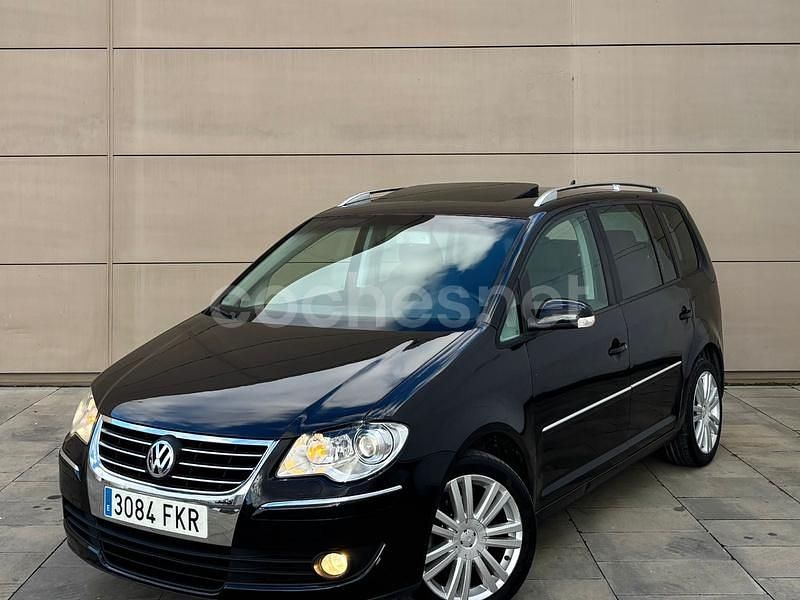 Negro Usado 2007 VW Touran Highline Monovolumen | 7990 € (Caro) - Imagen 1/4