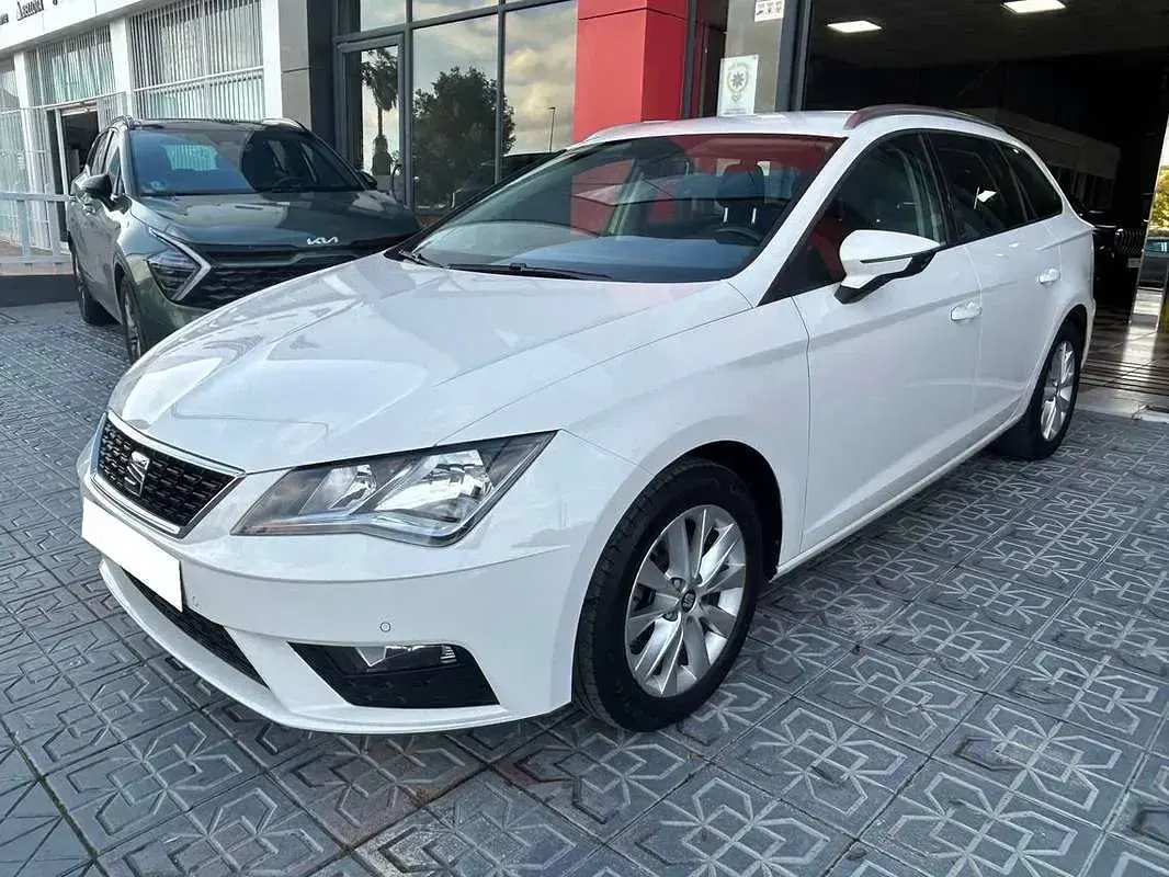 Brugt Seat Leon ST Style 116 HK (85 kW) 2020 Hvid Stationcar