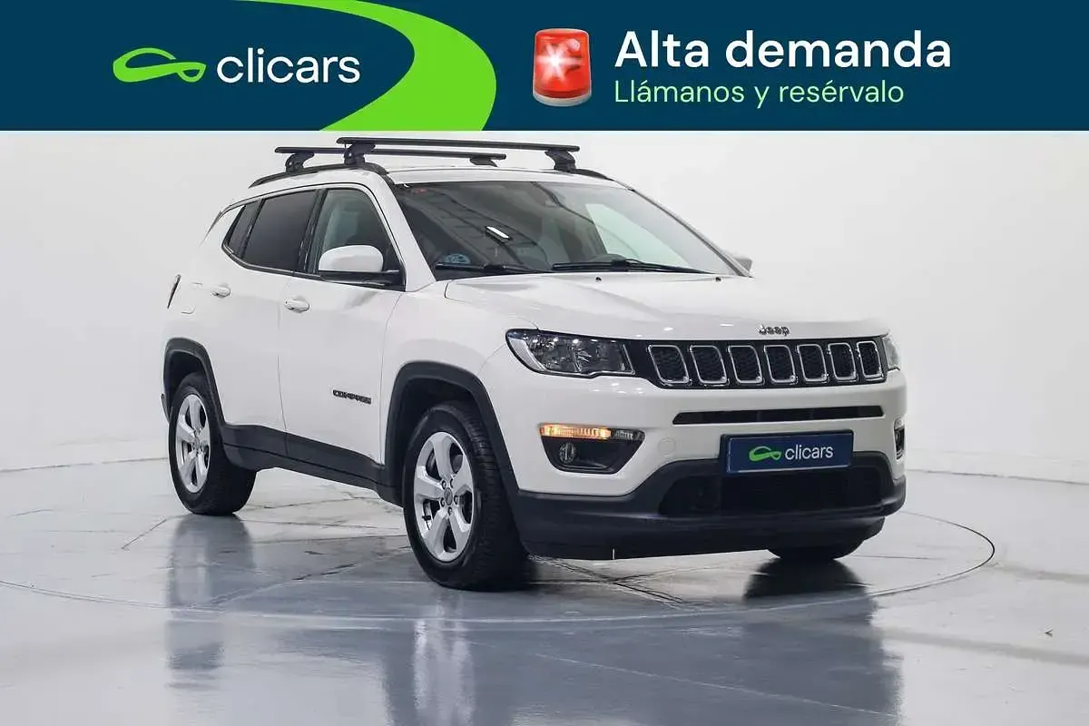 Usado Jeep Compass Limited 140 CV (102 kW) 2019 Blanco SUV