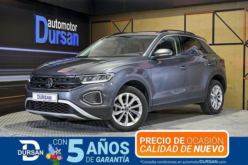 Usado VW T-Roc Life 150 CV (110 kW) 2022 Gris SUV