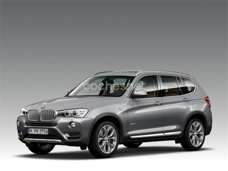 Usado BMW X3 190 CV (139 kW) 2017 Gris / plata SUV