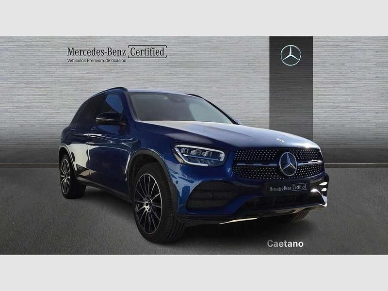 Usado Mercedes GLC300e 306 CV (225 kW) 2022 Azul SUV