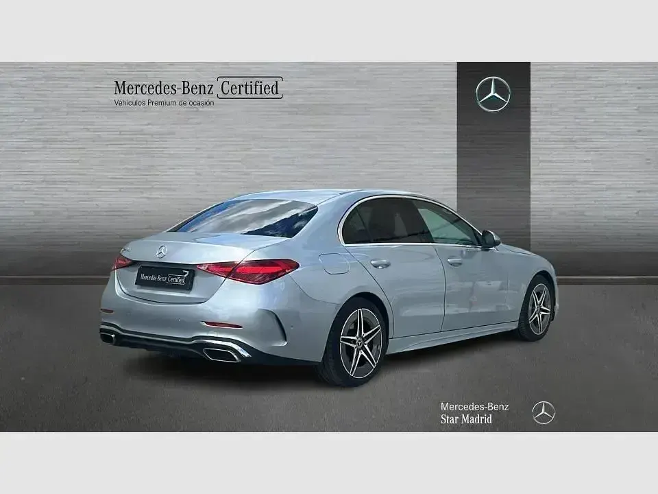 Usado Mercedes C220 200 CV (147 kW) 2022 Gris Berlina