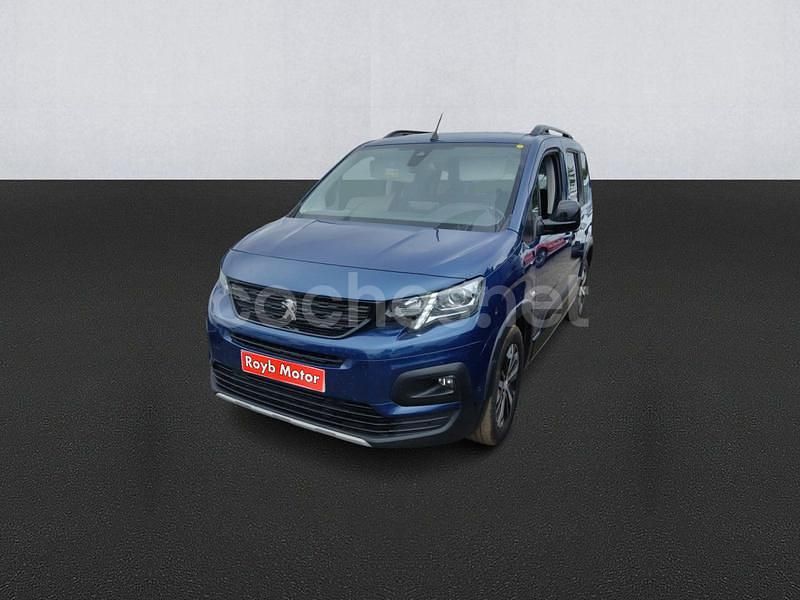 Usado Peugeot Rifter GT 131 CV (96 kW) 2021 Azul Monovolumen