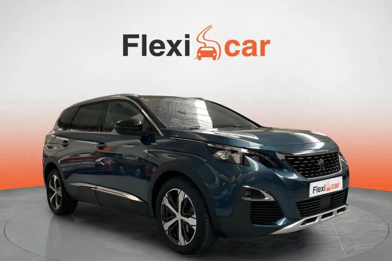 Azul Usado 2017 Peugeot 5008 GT-line Monovolumen | 14.990 € (Buen precio) - Imagen 1/4