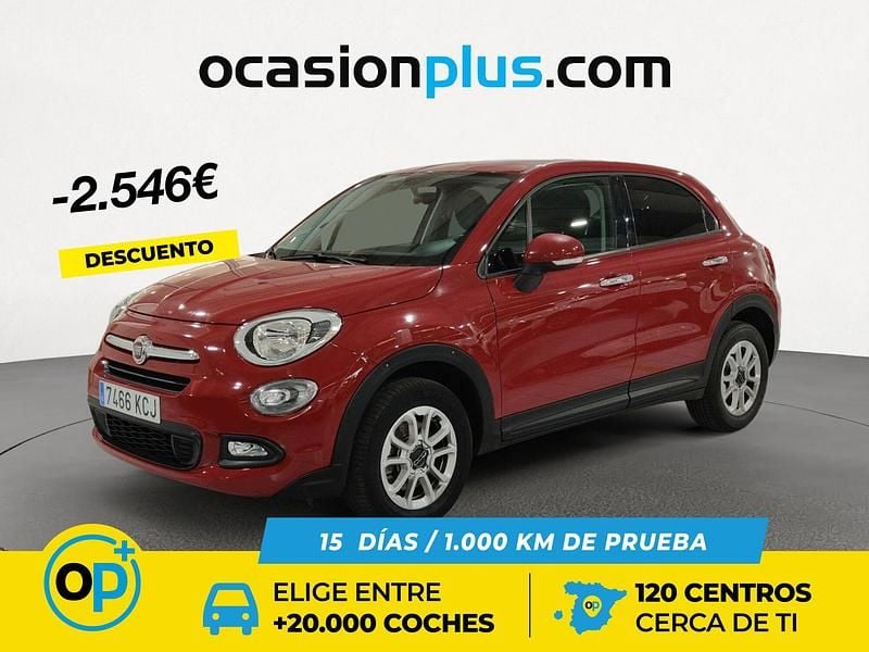 Rojo Usado 2017 Fiat 500X Pop Star SUV | 9954 € (Buen precio) - Imagen 1/4