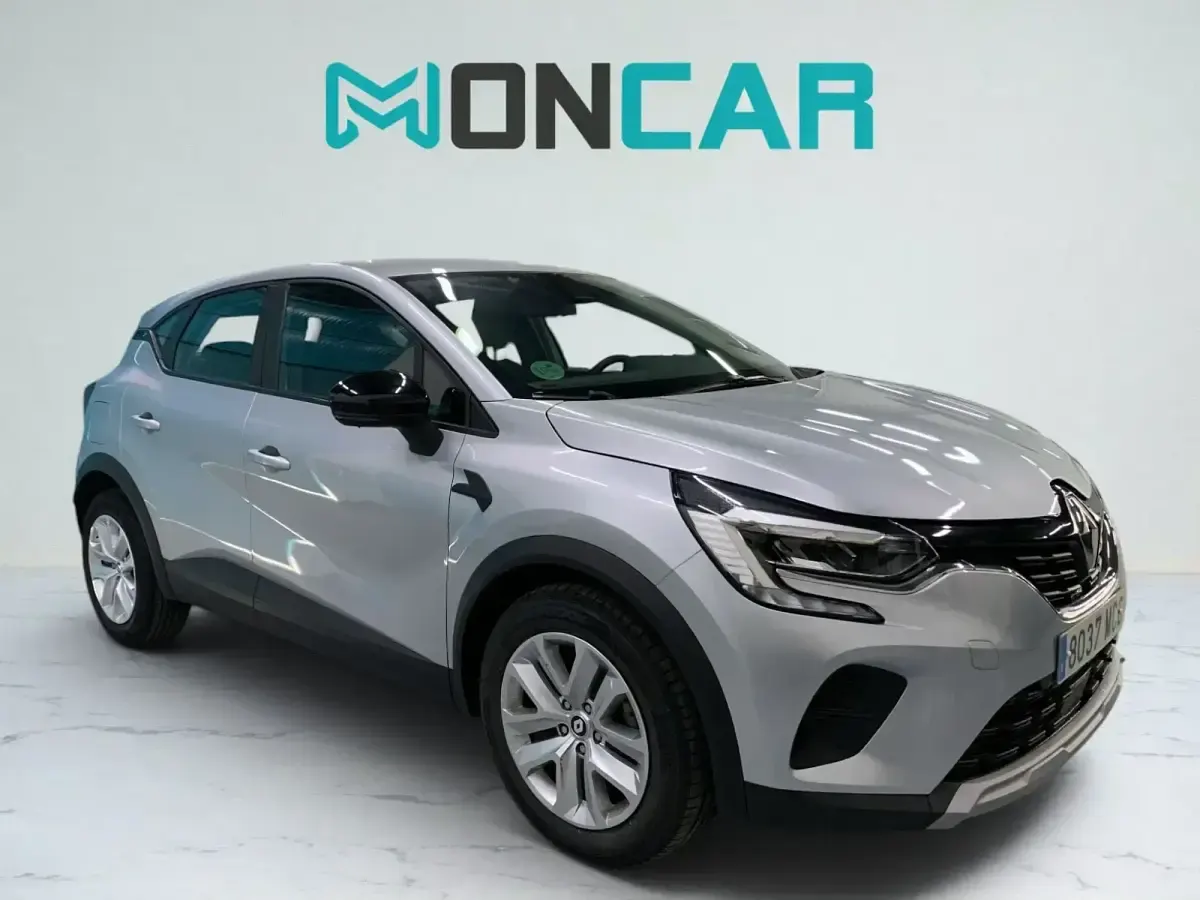 Usado Renault Captur Intens 90 CV (66 kW) 2022 Gris SUV