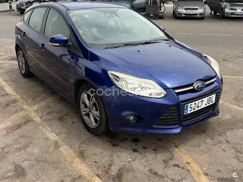 Usado Ford Focus Titanium 125 CV (91 kW) 2014 Azul Berlina