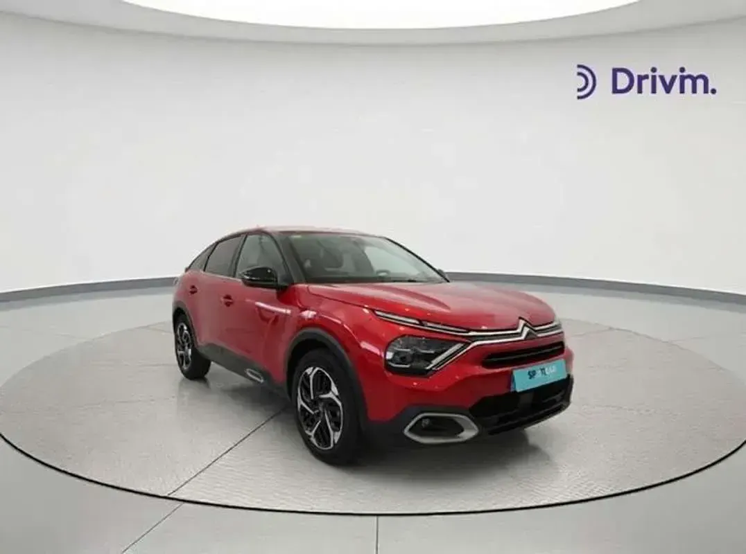 Usado Citroën C4 PureTech 131 CV (96 kW) 2022 Rojo Utilitario