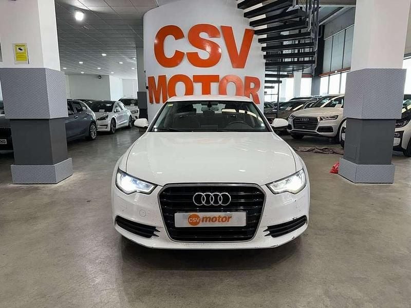 Usado Audi A6 Advanced 177 CV (130 kW) 2014 Blanco Berlina