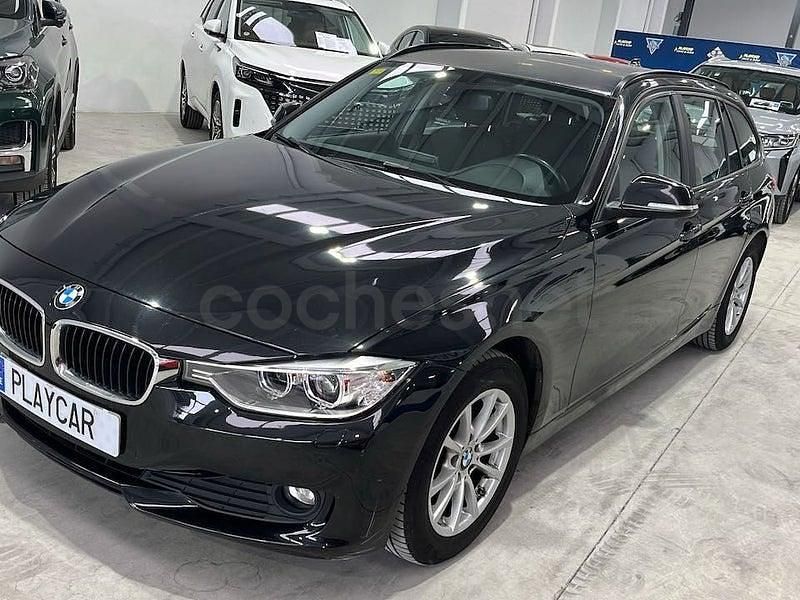 Usado BMW 318 143 CV (105 kW) 2015 Negro Familiar