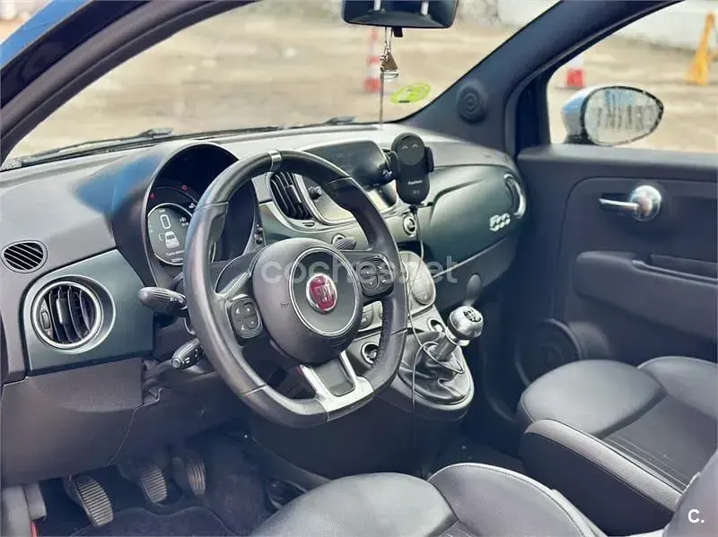 Occasion Fiat 500 Rockstar 69 PK (50 kW) 2020 Zwart Sedan