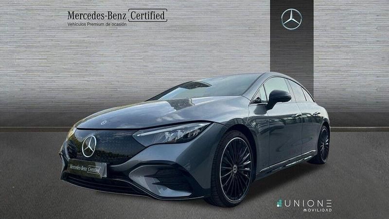 Usado Mercedes EQE350 214 kW (292 CV) 2025 Gris Berlina