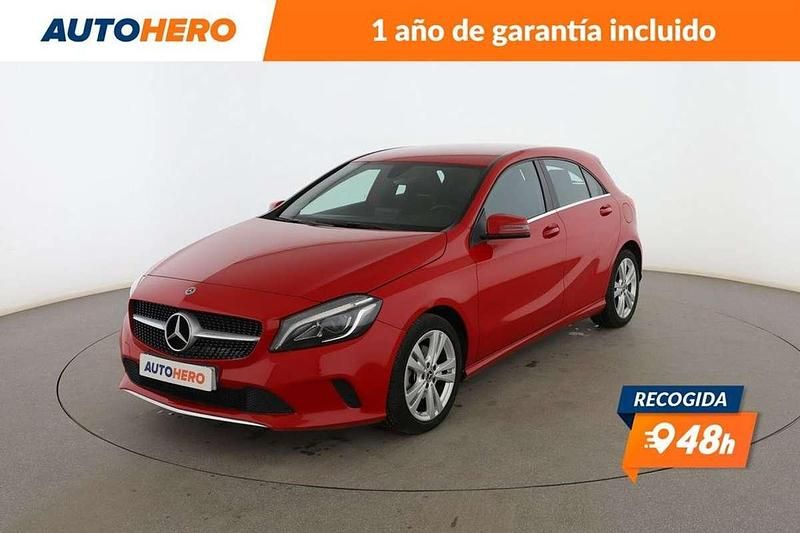 Rojo Usado 2017 Mercedes A180 Urban Berlina | 17.399 € (Precio justo) - Imagen 1/3
