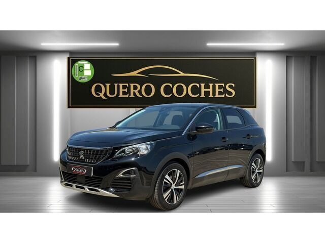 Negro Usado 2019 Peugeot 3008 Allure SUV | 12.990 € (Precio justo) - Imagen 1/4