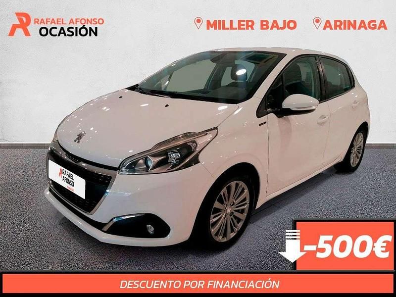 Blanco Usado 2019 Peugeot 208 Signature Sky Utilitario | 9900 € (Precio justo) - Imagen 1/2