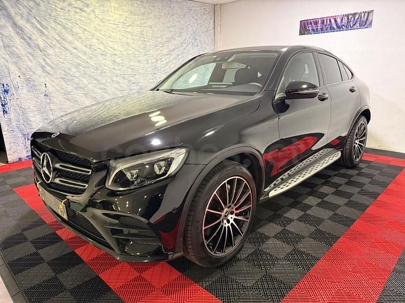 Usado Mercedes GLC250 204 CV (150 kW) 2018 Negro SUV