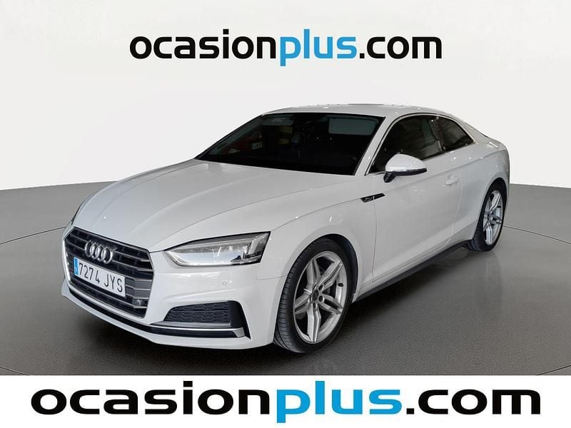Blanco Usado 2017 Audi A5 S-Line Coupe | 24.900 € (Precio justo) - Imagen 1/4