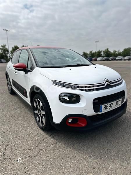 Usado Citroën C3 PureTech 110 CV (80 kW) 2017 Blanco Berlina