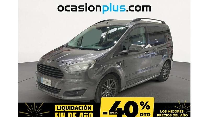 Gris Usado 2017 Ford Tourneo Courier Sport Monovolumen | 9750 € (Buen precio) - Imagen 1/4