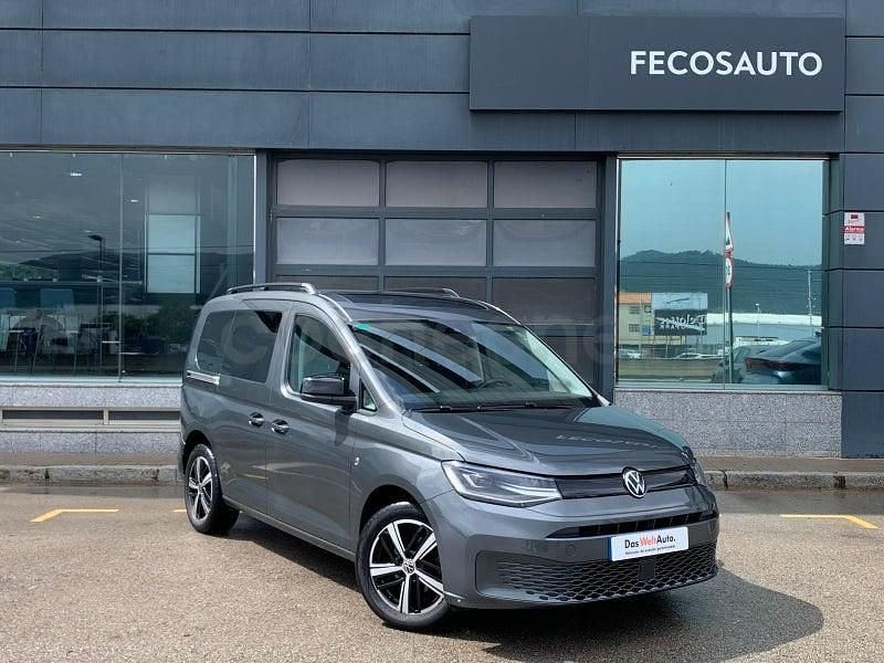 Usado VW Caddy 102 CV (75 kW) 2021 Gris / plata Monovolumen