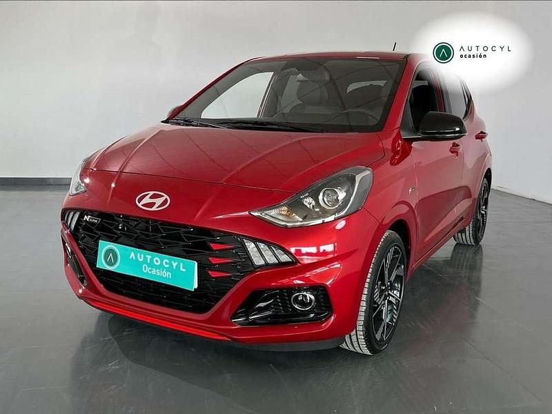 Usado Hyundai i10 N Line 87 CV (63 kW) 2025 Rojo Utilitario