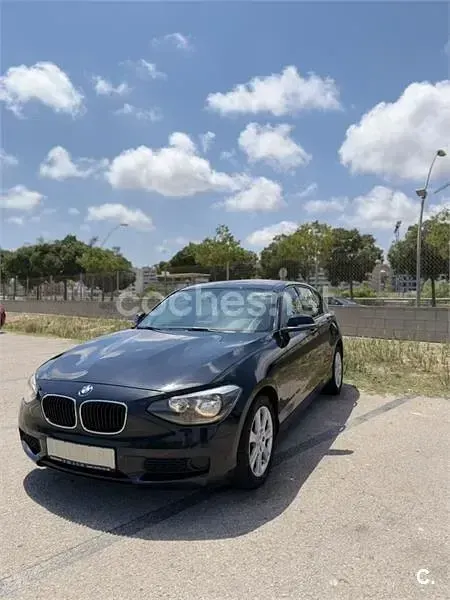 Usado BMW 116 116 CV (85 kW) 2013 Negro Utilitario