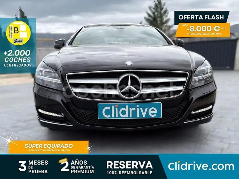 Negro Usado 2013 Mercedes CLS350 Berlina | 21.990 € (Precio justo) - Imagen 1/3