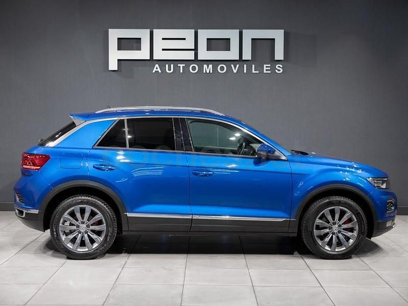 Usado VW T-Roc Sportline 150 CV (110 kW) 2018 Azul SUV