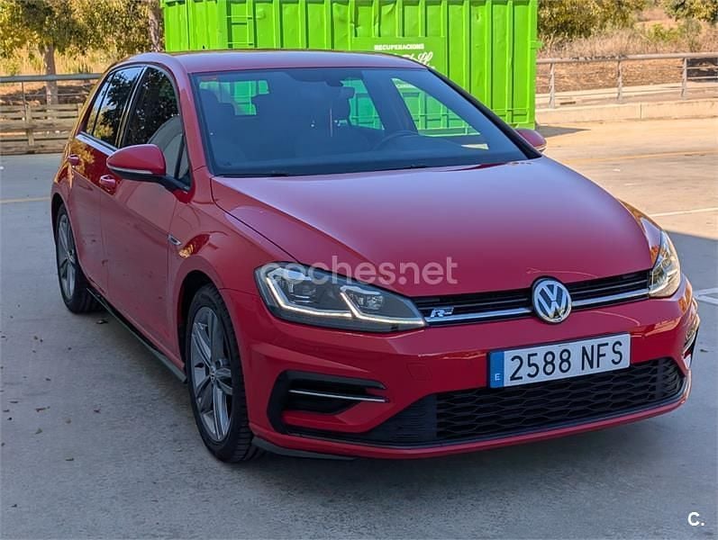 Rojo Usado 2020 VW Golf VII R-line Berlina | 15.900 € (Super precio) - Imagen 1/4