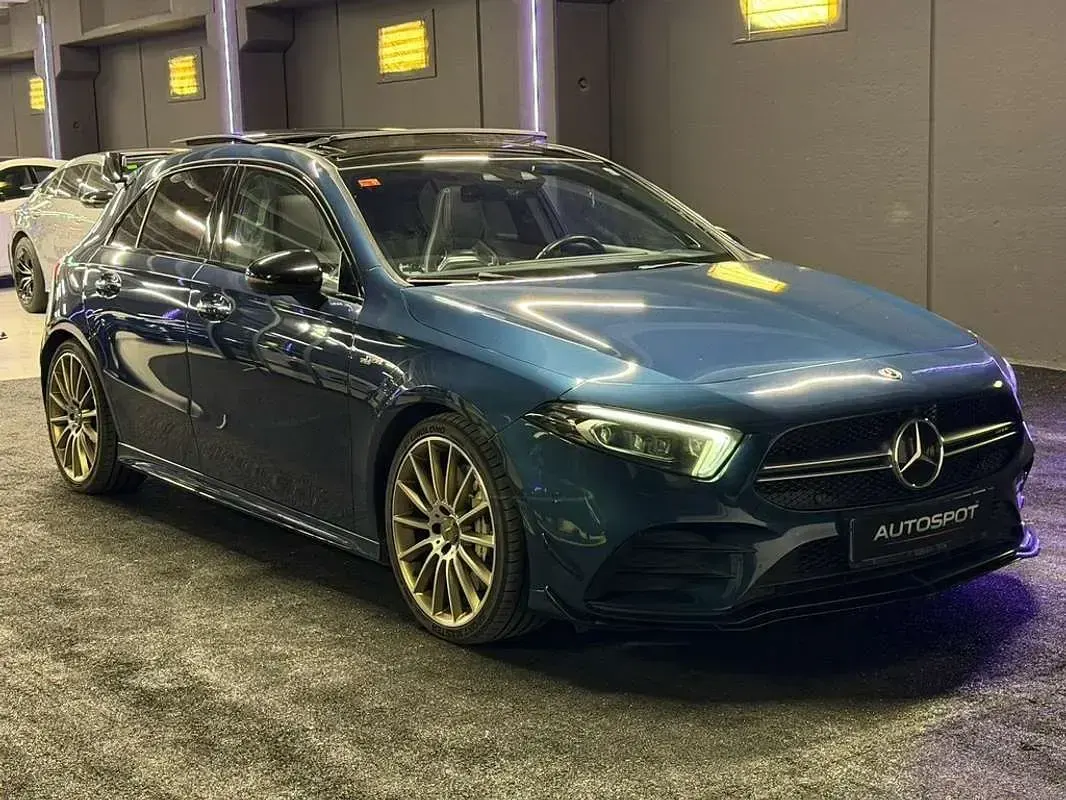 Usado Mercedes A220 AMG 306 CV (225 kW) 2019 Azul Utilitario