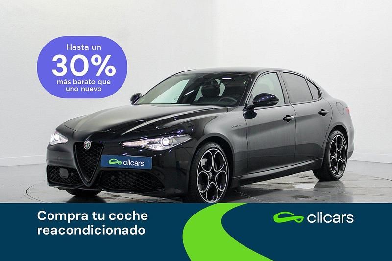 Negro Usado 2022 Alfa Romeo Giulia Veloce Berlina | 36.990 € (Buen precio) - Imagen 1/4