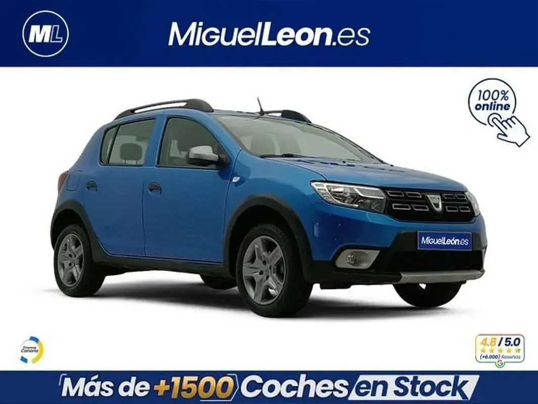 Usado Dacia Sandero Essentiel 90 CV (66 kW) 2020 Azul Utilitario