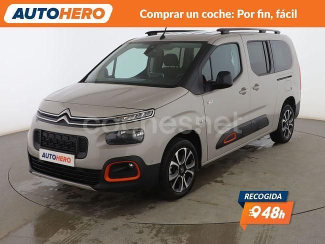 Gris / plata Usado 2022 Citroën Berlingo Shine Monovolumen | 24.999 € (Un poco caro) - Imagen 1/3