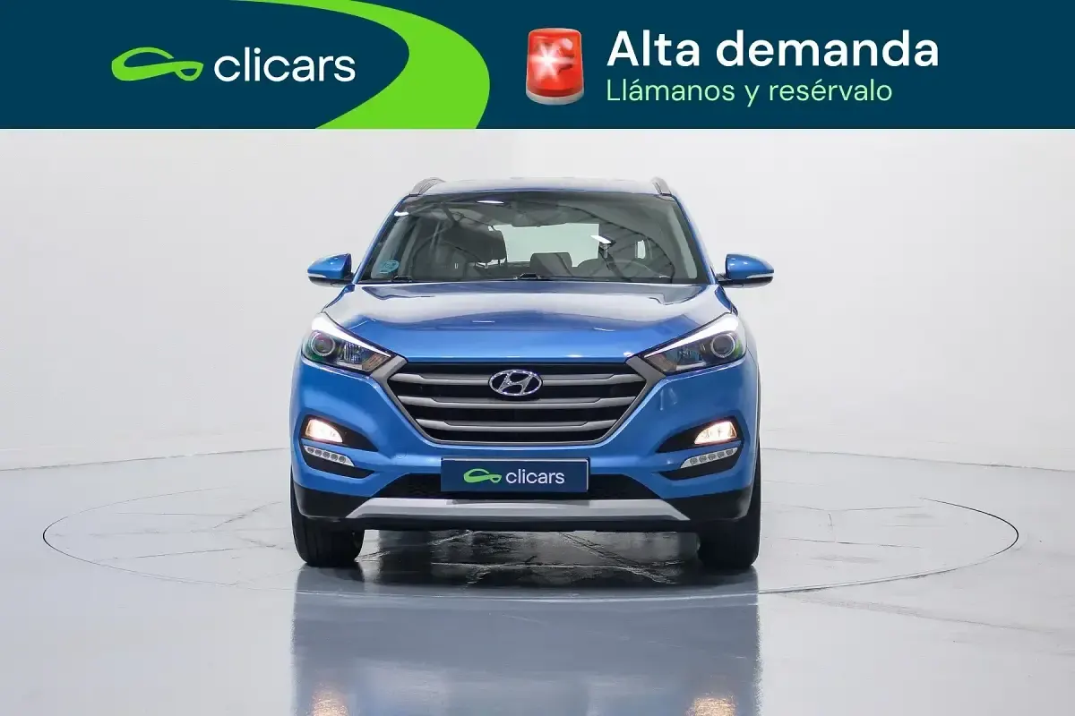 Usado Hyundai Tucson 131 CV (96 kW) 2017 Azul SUV