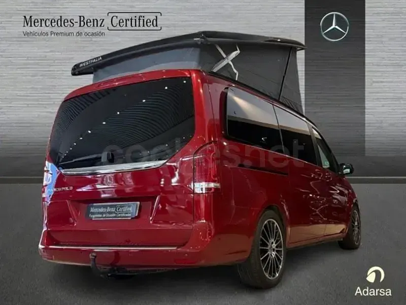 Usado Mercedes V300 Marco Polo 239 CV (175 kW) 2021 Rojo Monovolumen