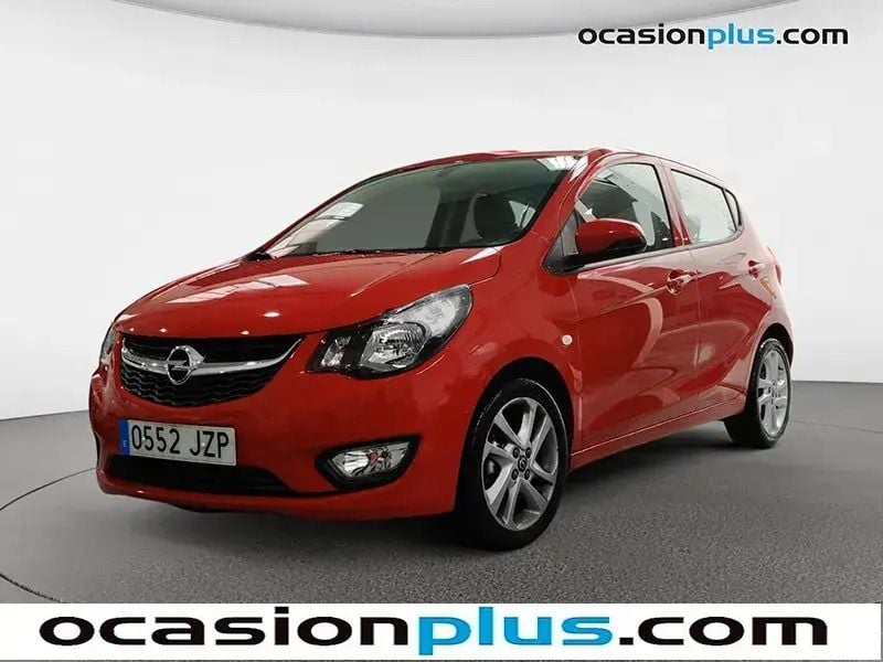 Rojo Usado 2017 Opel Karl Selective Utilitario | 9400 € (Precio justo) - Imagen 1/4
