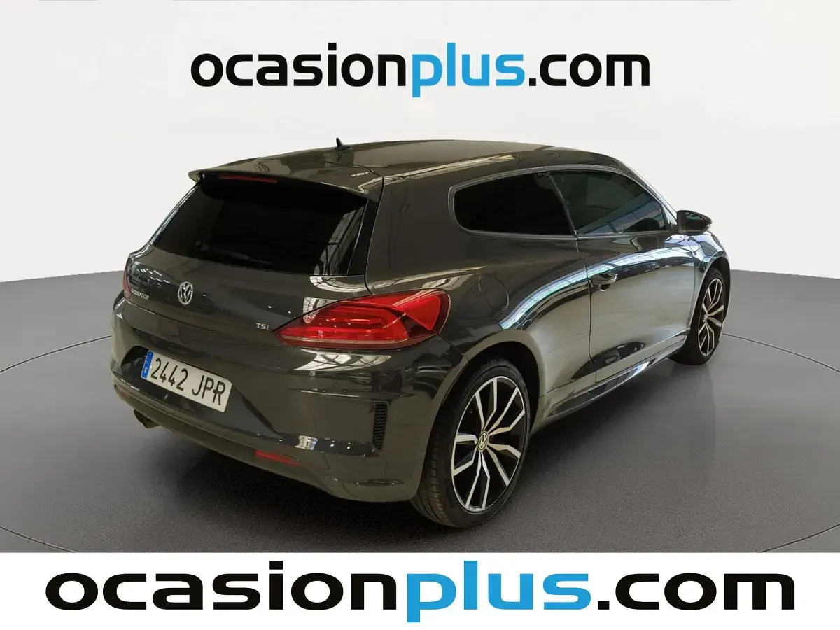 Usado VW Scirocco R-line 125 CV (91 kW) 2016 Gris Coupe