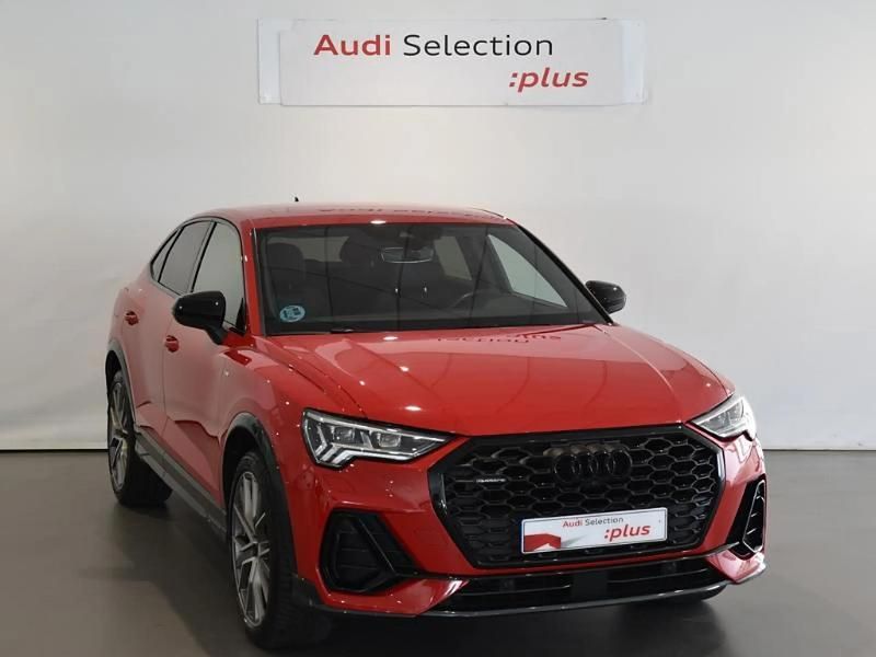 Rojo Usado 2021 Audi Q3 Sportback SUV | 39.990 € (Un poco caro) - Imagen 1/4