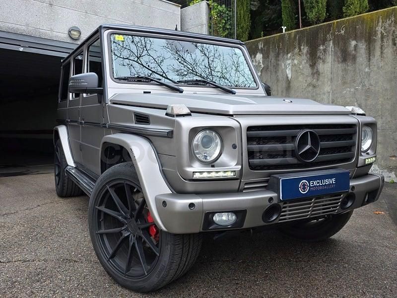 Usado Mercedes G350 211 CV (155 kW) 2014 Gris / plata SUV